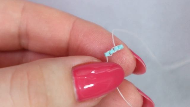 Ladder stitch | Bead ladder stitch | How to make ladder stitch with beads смотреть онлайн