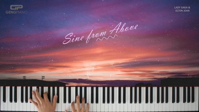 Lady Gaga, Elton John - Sine From Above | Piano Cover смотреть онлайн