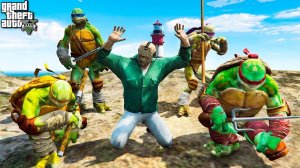 ЧЕРЕПАШКИ НИНДЗЯ ПРОТИВ ДЖЕЙСОНА ВУРХИЗА В ГТА 5 МОДЫ!  ОБЗОР МОДА В GTA 5! ИГРЫ ВИДЕО MODS