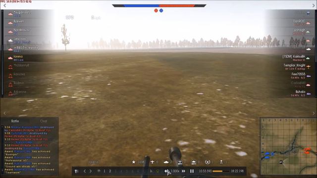 War Thunder: M3 Lee in ultra Simulator battles (no markers)! смотреть онлайн
