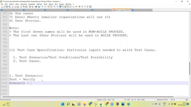 Day 3 - Batch-11 | Manual Testing in telugu(తెలుగు లో) | Testing Artifacts Test Scenario Test Cases смотреть онлайн