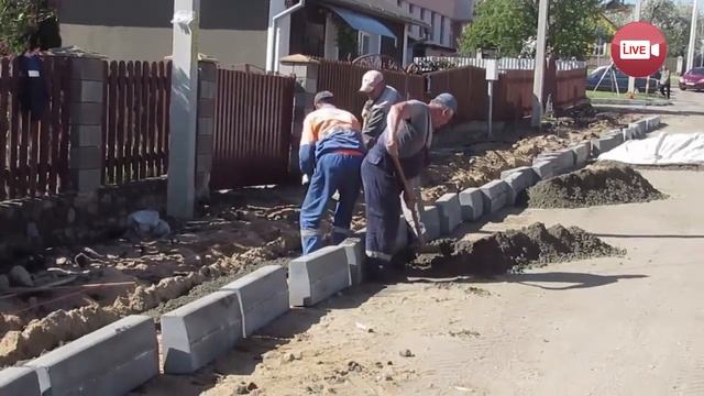 На какой улице в Слониме в ближайшее время будет ремонт? смотреть онлайн