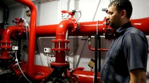 Блочно-модульная насосная станция пожаротушения