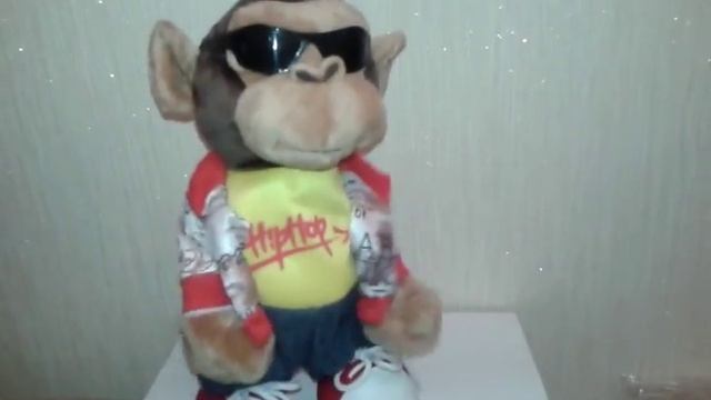Поющая игрушка : Обезьянка ХипХоп" , символ 2016 года смотреть онлайн