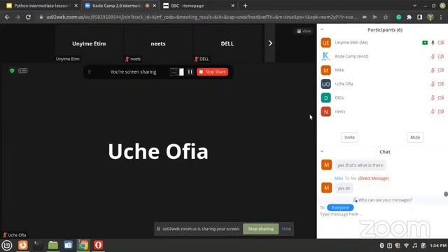 Kode Camp 2.0 Intermediate Python Training Session 1 смотреть онлайн