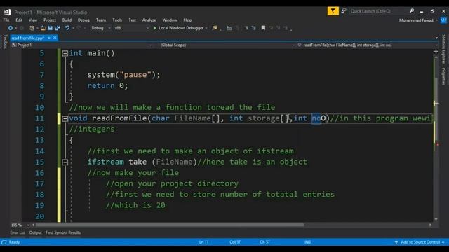 Read From File And Store it Into Array C++ 100% worked смотреть онлайн