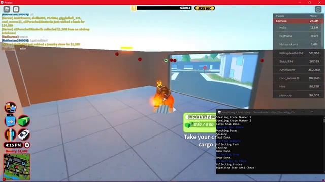 Roblox Jailbreak Autorob Script, Auto Rob Everything, Server Hop, Bread Loaf Gang смотреть онлайн
