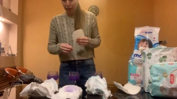 Обзор и тест поднузников-трусиков GOONWOO Moony Pampers