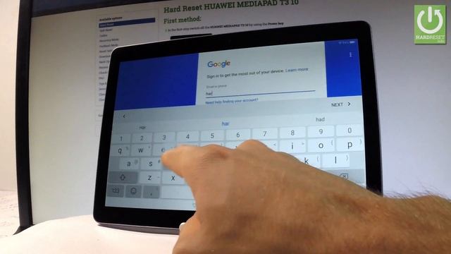 Activation & Configuration in HUAWEI MEDIAPAD T3 - Setup Process смотреть онлайн