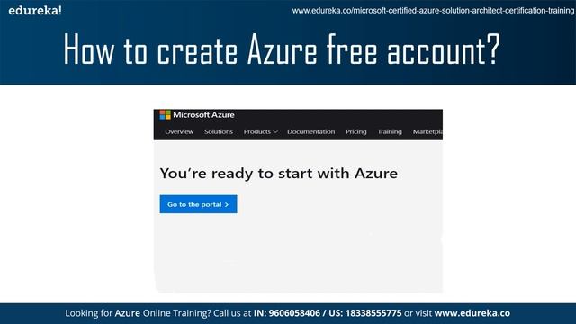 How To Create Azure Free Account | Azure Account Creation Without Credit Card | Edureka смотреть онлайн