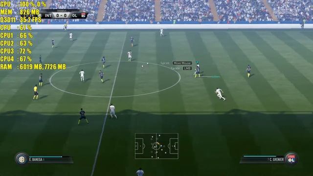 FIFA 17 - i5 4590 - 8GB RAM - HD 4600 | 1080p смотреть онлайн