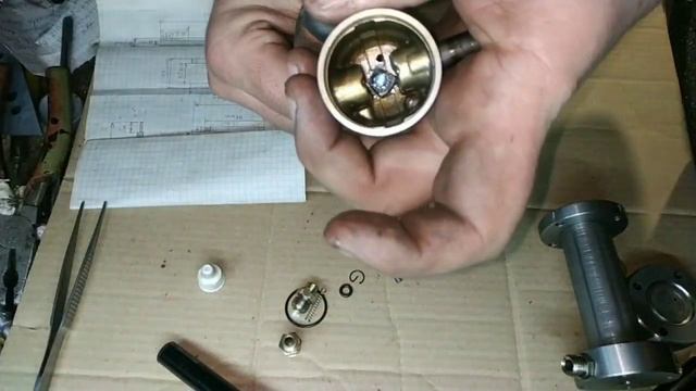 Сборка компрессорной головки ВД на базе бензопилы.High pressure compressor head assembly смотреть онлайн