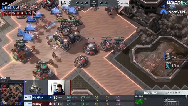 MaxPax vs Bunny (PvT) - World Team League Playoffs Summer 2022 [StarCraft 2] смотреть онлайн