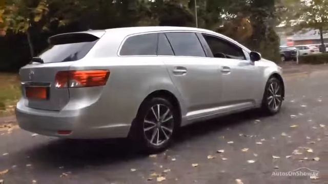 TOYOTA AVENSIS TR D-4D ALUMINIUM/SILVER 2012 смотреть онлайн