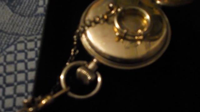 Elgin pocket watch. With open back cover. Карманные часы Элджин. С открытой задней крышкой смотреть онлайн