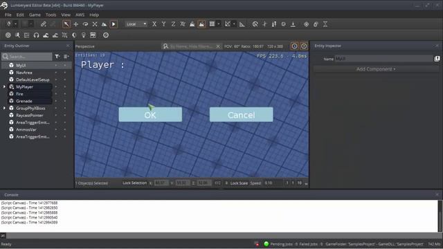 Lesson08-MenuAnimationUIEditor-ScriptCanvas node base-Amazon Lumberyard 1.18 смотреть онлайн