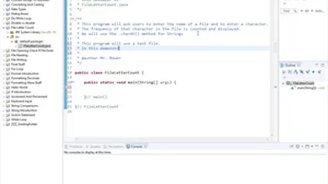 Java 4.10- Analyzing File Data смотреть онлайн