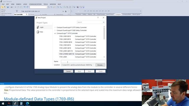 Configuring Compactlogix Universal Inputs for RTD Temperature Sensors смотреть онлайн