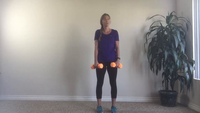 Full Body Exercise- Curtsy Lunge with an Upright Row смотреть онлайн