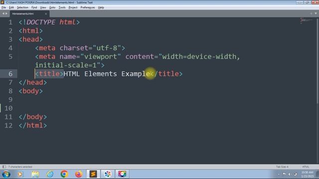 HTML के Elements क्या है समझाइये | HTML Elements in Hindi | Empty element in html смотреть онлайн