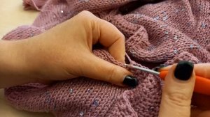 МК: Эффектная обвязка края крючком