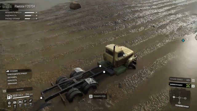 SnowRunner 2020 - Нашёл УАЗ (SpinTires, MudRunner) Мичиган #2 смотреть онлайн