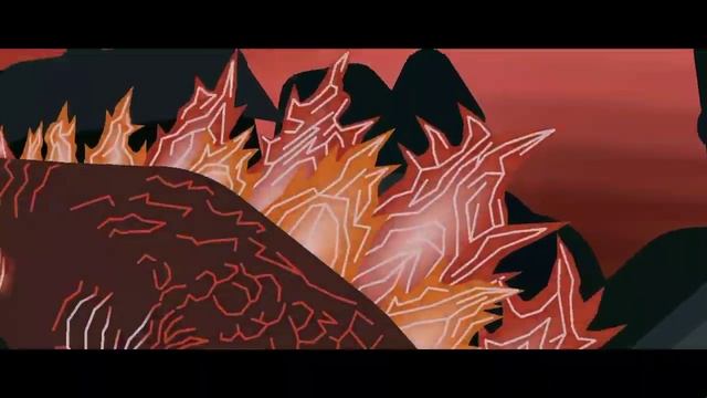 Burning Godzilla 2019 Test | Stick nodes смотреть онлайн
