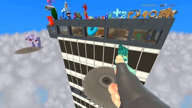 HOW TO THROW ALL ALPHABET LORE FAMILY FROM A SKYSCRAPER in Gmod !? смотреть онлайн