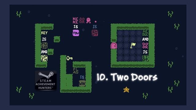 Baba Is You Achievements | Map 1 - The Lake | 100% Walkthrough смотреть онлайн