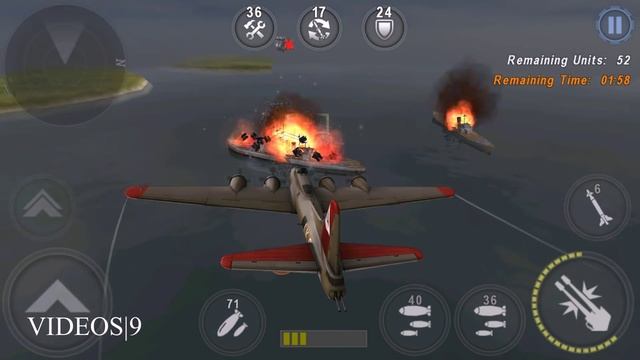 GUNSHIP BATTLE : Episode 10 Mission 7 - B-17 Flying Fortress смотреть онлайн