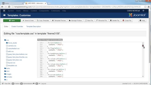 Joomla 3.x. How To Reach Files In Admin Panel And Edit Them смотреть онлайн