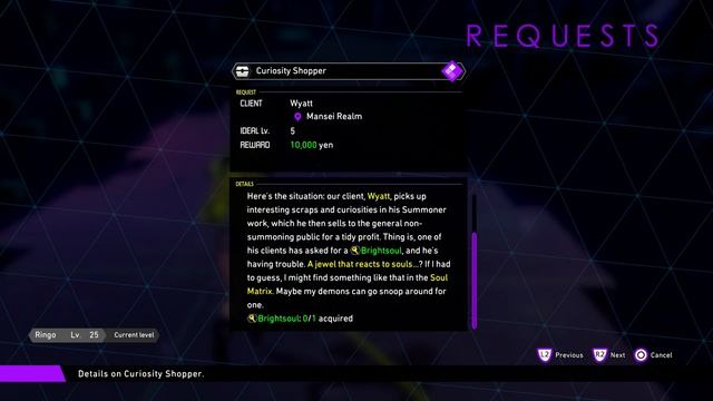 Soul Hackers 2 Curiosity Shopper Request Mission Guide смотреть онлайн