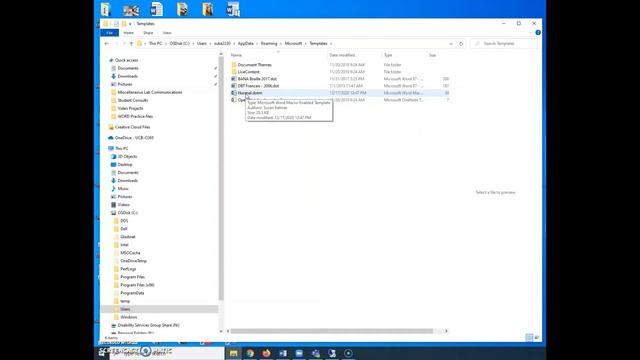 How to Replace Normal dotm Template in MS Word смотреть онлайн