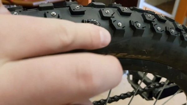 зимняя резина на велосипед, дошиповка, шиповка kenda, ремонт покрышек