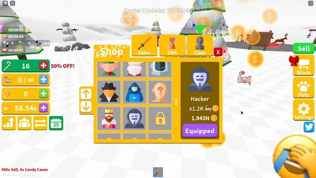 Noob to pro with OP gamepasses + pets! got MAX class in less than 20 mins! [ROBLOX SABER SIMULATOR] смотреть онлайн