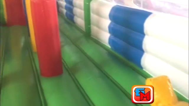 Батут Радужный город 12x6x3 м. смотреть онлайн