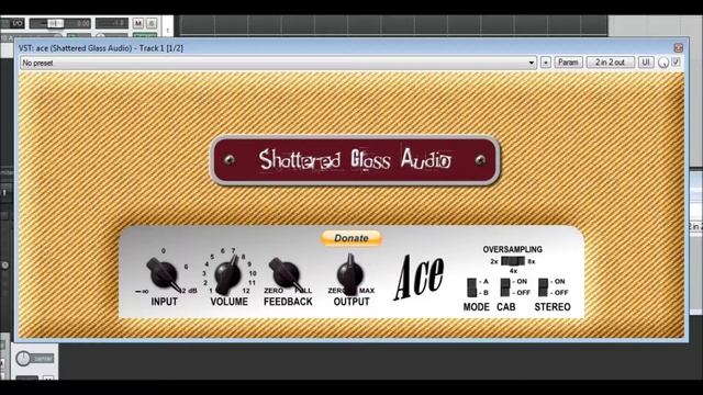 High quality free VST Shattered Glass Audio Ace heritage tweed amp sim - Fender '57 смотреть онлайн