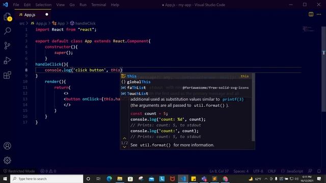 ?? ReactJS Tutorial for Beginners #27 || why use Bind in react js || Ujjwal Technical Tips смотреть онлайн
