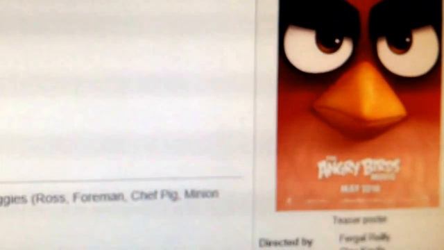 The angry birds movie Image breakdown: Earl the country singing pig and Ross character rumor. смотреть онлайн