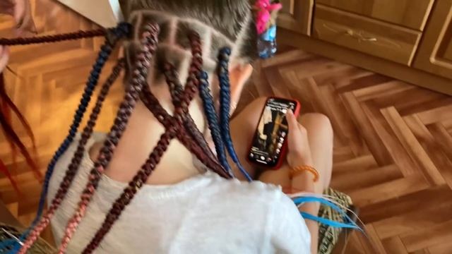 ВЛОГ Заплели косички на море/ Кира выдержала 10 часов / мама в ШОКЕ / Как все было реальная жизнь смотреть онлайн