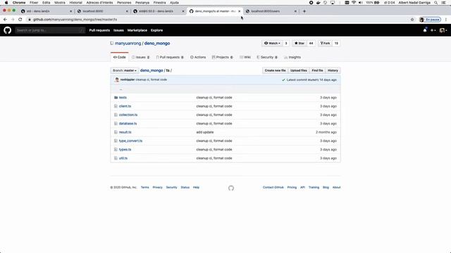 Cómo desarrollar una API REST con Deno, Oak y MongoDB смотреть онлайн
