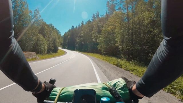 Велопутешествие | Лахденпохья - Сортавала #4 смотреть онлайн