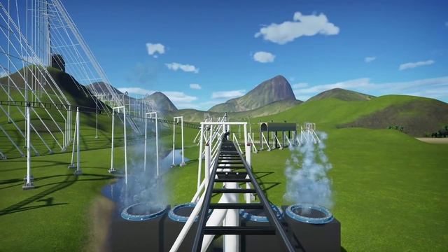 Music Synchronized Roller Coaster (Front Seat POV) смотреть онлайн