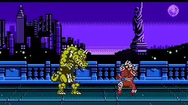 Teenage Mutant Ninja Turtles: Tournament Fighters - Tournament mode - Casey Jones - Nes Playthrough смотреть онлайн