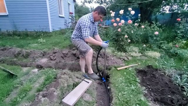 Летний водопровод из ПНД своими руками смотреть онлайн