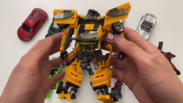 Transformers Movie Dark Of The Moon  Optimus Prime Bumblebee Topspin Leadfoot ランスフォーマー 變形金剛