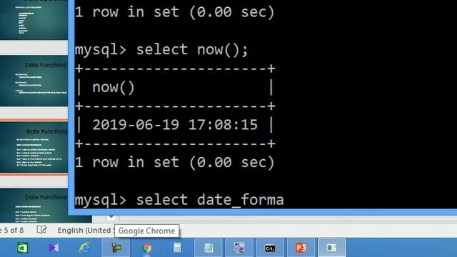 Using Date Functions | Date functions in MySQL | Adding Date functions in MySQL смотреть онлайн