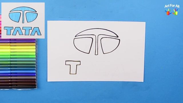 How to draw Tata Motors Logo смотреть онлайн