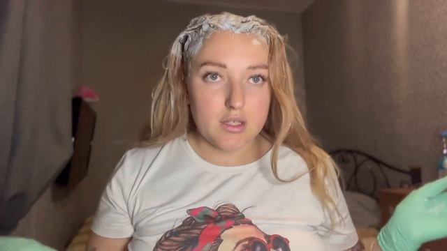 ПОРЧУ СЕБЕ ВОЛОСЫ НА ПРОТЯЖЕНИИ 16 мин./ ТРЕШ-САЛОН НА ДОМУ/Окрашивание в домашнем условии/ Alena M смотреть онлайн