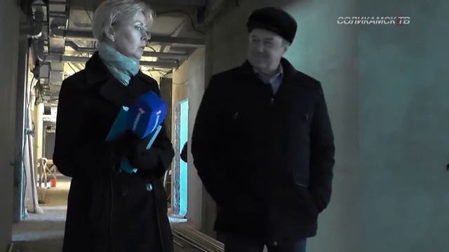В Соликамске продолжается строительство детской поликлиники смотреть онлайн